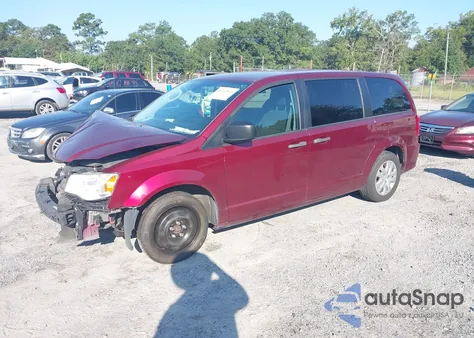 2019 Dodge Grand Caravan Se z USA, uszkodzony, nr VIN 2C4RDGBG4KR638016
